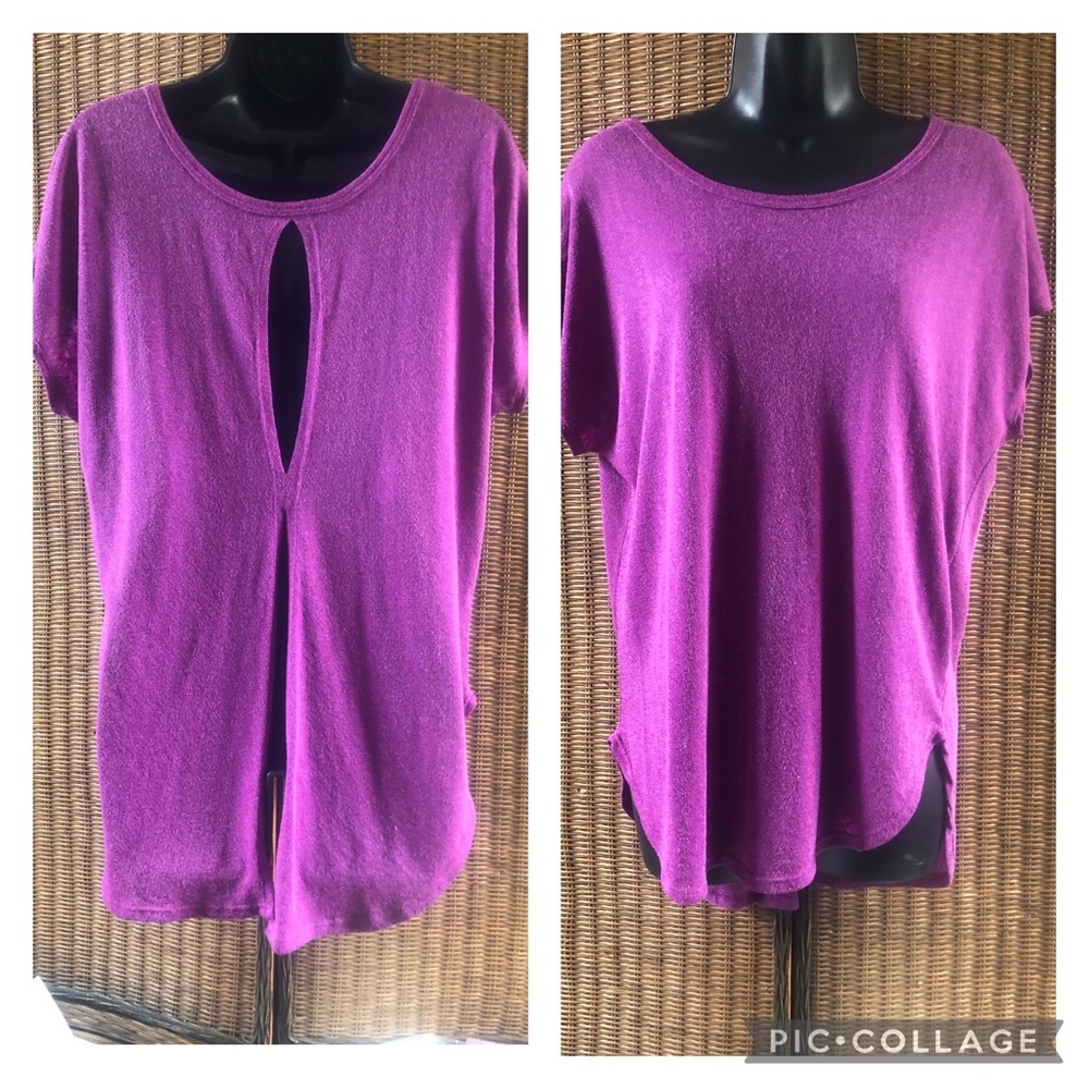 LANE BRYANT - Fuchsia knit Top